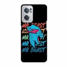 Чехлы Мистер Бист для ВанПлас Норд СЕ 2 5G logo Mr beast - купить на Floy.com.ua