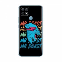 Чехлы Мистер Бист для Оппо А15 logo Mr beast - купить на Floy.com.ua