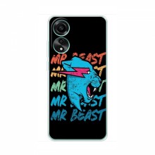 Чехлы Мистер Бист для Оппо А18 logo Mr beast - купить на Floy.com.ua
