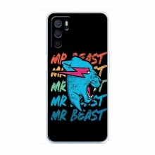 Чехлы Мистер Бист для Оппо А54с logo Mr beast - купить на Floy.com.ua