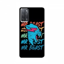Чехлы Мистер Бист для Оппо А55 logo Mr beast - купить на Floy.com.ua