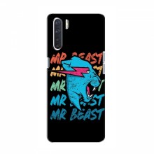 Чехлы Мистер Бист для Оппо А91 logo Mr beast - купить на Floy.com.ua