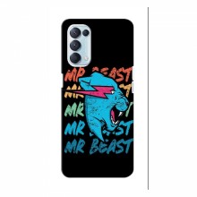 Чехлы Мистер Бист для Оппо Рено 5 (4G) logo Mr beast - купить на Floy.com.ua