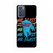 Чехлы Мистер Бист для Оппо Рено 6 (5G) logo Mr beast - купить на Floy.com.ua