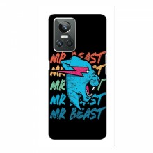 Чехлы Мистер Бист для Реалми 10 Про logo Mr beast - купить на Floy.com.ua