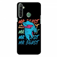 Чехлы Мистер Бист для Реалми 6i logo Mr beast - купить на Floy.com.ua