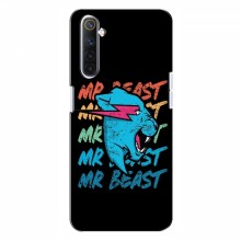 Чехлы Мистер Бист для Реалми 6 logo Mr beast - купить на Floy.com.ua