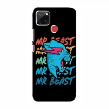 Чехлы Мистер Бист для Реалми С12 logo Mr beast - купить на Floy.com.ua