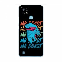 Чехлы Мистер Бист для Реалми С21 logo Mr beast - купить на Floy.com.ua