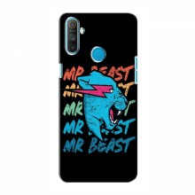 Чехлы Мистер Бист для Реалми С3 logo Mr beast - купить на Floy.com.ua