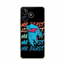 Чехлы Мистер Бист для Реалми С51 logo Mr beast - купить на Floy.com.ua