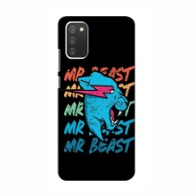 Чехлы Мистер Бист для Самсунг А02с logo Mr beast - купить на Floy.com.ua