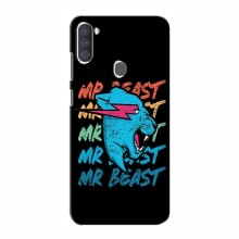 Чехлы Мистер Бист для Самсунг А11 logo Mr beast - купить на Floy.com.ua
