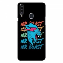 Чехлы Мистер Бист для Самсунг А20с logo Mr beast - купить на Floy.com.ua