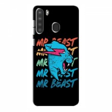 Чехлы Мистер Бист для Самсунг А21 logo Mr beast - купить на Floy.com.ua