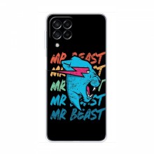 Чехлы Мистер Бист для Самсунг А22 (5G) logo Mr beast - купить на Floy.com.ua