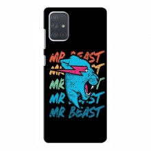 Чехлы Мистер Бист для Самсунг А71 logo Mr beast - купить на Floy.com.ua