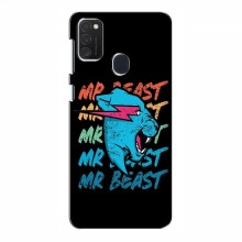 Чехлы Мистер Бист для Самсунг М21 logo Mr beast - купить на Floy.com.ua