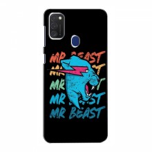 Чехлы Мистер Бист для Самсунг М21s logo Mr beast - купить на Floy.com.ua