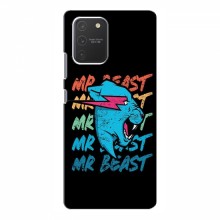 Чехлы Мистер Бист для Самсунг С10 Лайт logo Mr beast - купить на Floy.com.ua