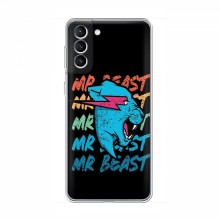 Чехлы Мистер Бист для Самсунг С21 logo Mr beast - купить на Floy.com.ua