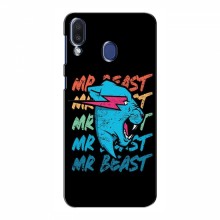 Чехлы Мистер Бист для Самсунг М20 logo Mr beast - купить на Floy.com.ua