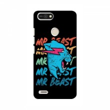 Чехлы Мистер Бист для Техно Поп 2Ф logo Mr beast - купить на Floy.com.ua