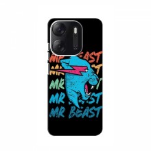 Чехлы Мистер Бист для Техно Поп 7 Про logo Mr beast - купить на Floy.com.ua