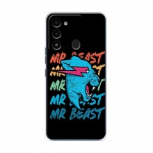 Чехлы Мистер Бист для Техно Спарк 8 logo Mr beast - купить на Floy.com.ua