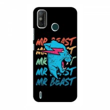 Чехлы Мистер Бист для Техно Спарк ГО (2020) logo Mr beast - купить на Floy.com.ua