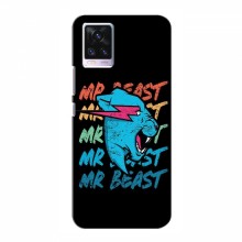 Чехлы Мистер Бист для Виво В20 logo Mr beast - купить на Floy.com.ua