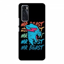 Чехлы Мистер Бист для Виво В20 се logo Mr beast - купить на Floy.com.ua