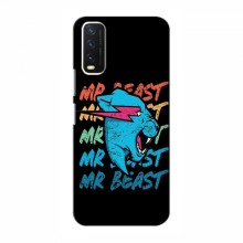 Чехлы Мистер Бист для Виво у20 logo Mr beast - купить на Floy.com.ua