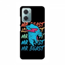 Чехлы Мистер Бист для Редми Ноут 11Е logo Mr beast - купить на Floy.com.ua