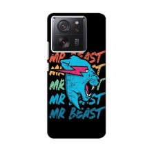 Чехлы Мистер Бист для Сяоми 13Т logo Mr beast - купить на Floy.com.ua