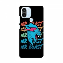 Чехлы Мистер Бист для Поко С50 logo Mr beast - купить на Floy.com.ua