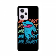 Чехлы Мистер Бист для Поко Х5 ЖТ logo Mr beast - купить на Floy.com.ua