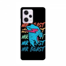 Чехлы Мистер Бист для Поко Х5 Про logo Mr beast - купить на Floy.com.ua