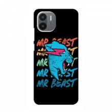 Чехлы Мистер Бист для Редми А2 logo Mr beast - купить на Floy.com.ua