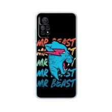 Чехлы Мистер Бист для Редми Нот 12 Про (4G) logo Mr beast - купить на Floy.com.ua