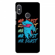 Чехлы Мистер Бист для Сяоми Редми Ноут 5 logo Mr beast - купить на Floy.com.ua