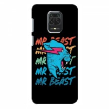 Чехлы Мистер Бист для Сяоми Редми Ноут 9s logo Mr beast - купить на Floy.com.ua