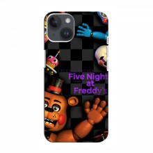 Чехлы Пять ночей с Фредди для Айфон 15 Плюс (PREMIUMPrint)