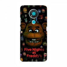 Чехлы Пять ночей с Фредди для Нокиа 3.4 (PREMIUMPrint) Freddy - купить на Floy.com.ua