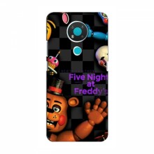Чехлы Пять ночей с Фредди для Нокиа 3.4 (PREMIUMPrint) Freddy's - купить на Floy.com.ua