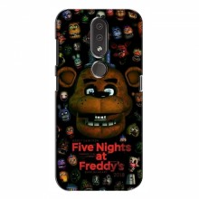 Чехлы Пять ночей с Фредди для Нокиа 4.2 (PREMIUMPrint) Freddy - купить на Floy.com.ua