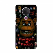 Чехлы Пять ночей с Фредди для Нокиа 5.4 (PREMIUMPrint) Freddy - купить на Floy.com.ua