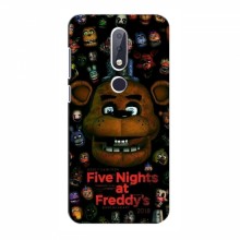 Чехлы Пять ночей с Фредди для Нокиа 6.1 Плюс (PREMIUMPrint) Freddy - купить на Floy.com.ua