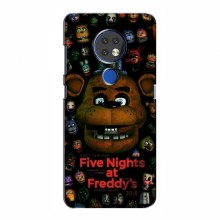 Чехлы Пять ночей с Фредди для Нокиа 6.2 (2019) (PREMIUMPrint)