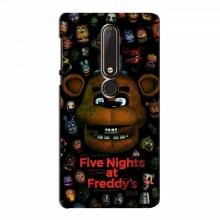 Чехлы Пять ночей с Фредди для Нокиа 6 (2018) (PREMIUMPrint)